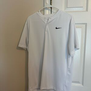 Nike Men's White Polo Shirt
